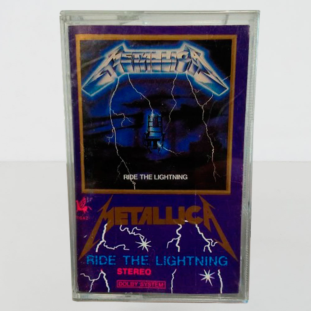 Cassette Metallica Ride The Lightning Metalmania